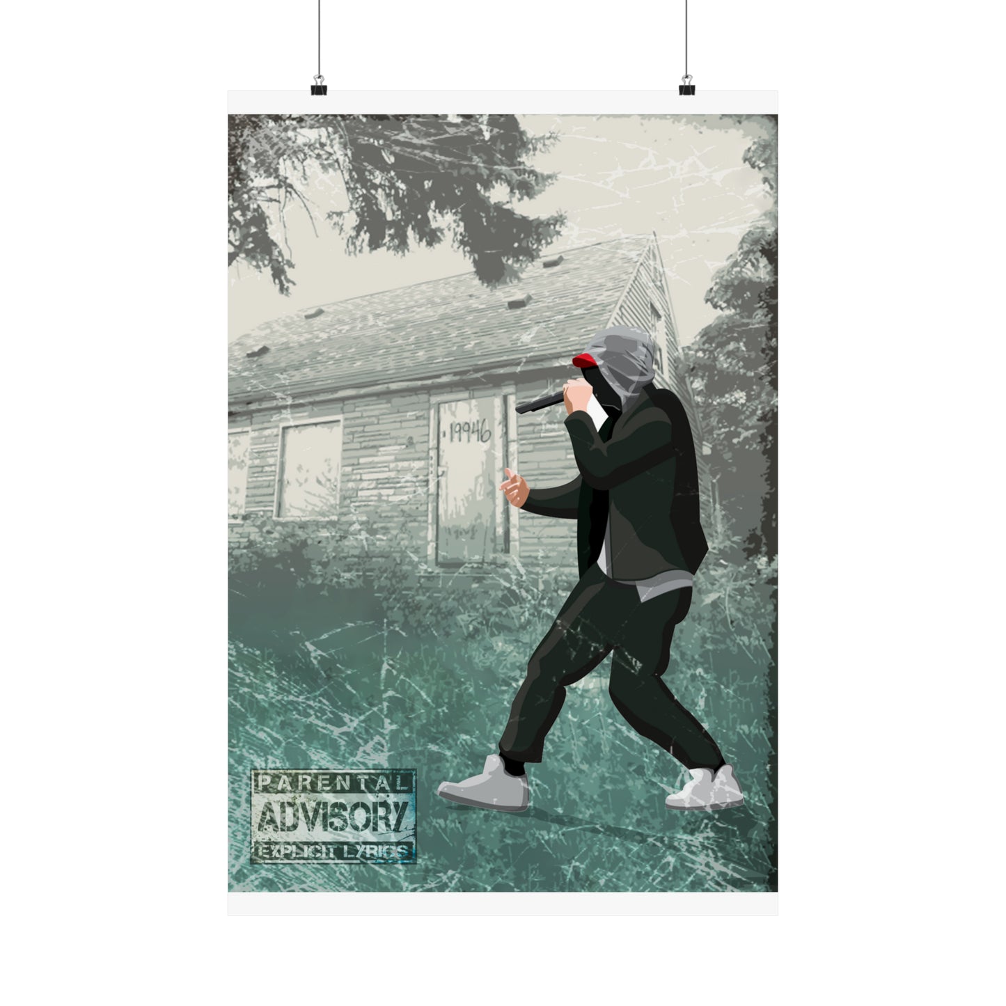 Graphic Art Eminem Print