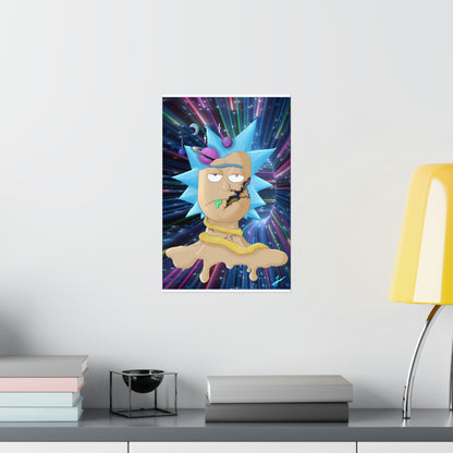 Graphic Art "Ancient Rick" Print