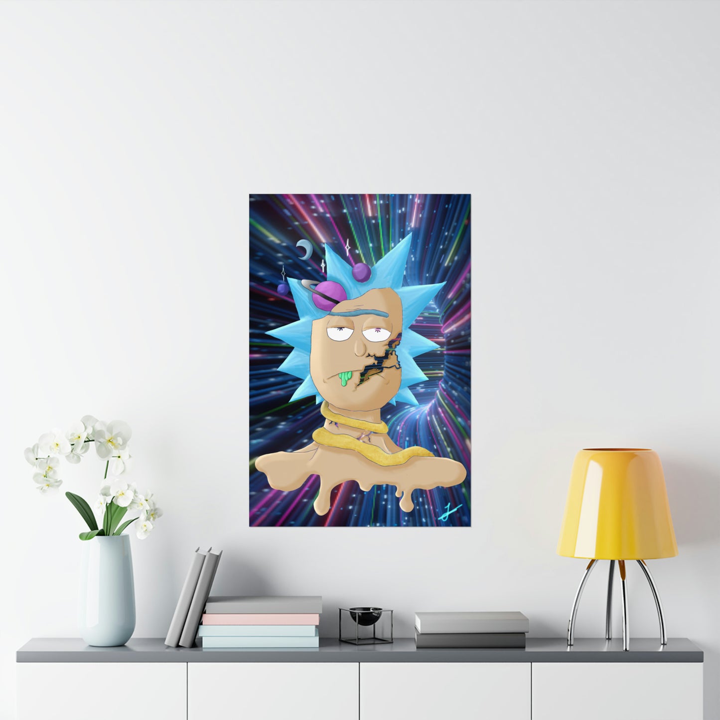 Graphic Art "Ancient Rick" Print