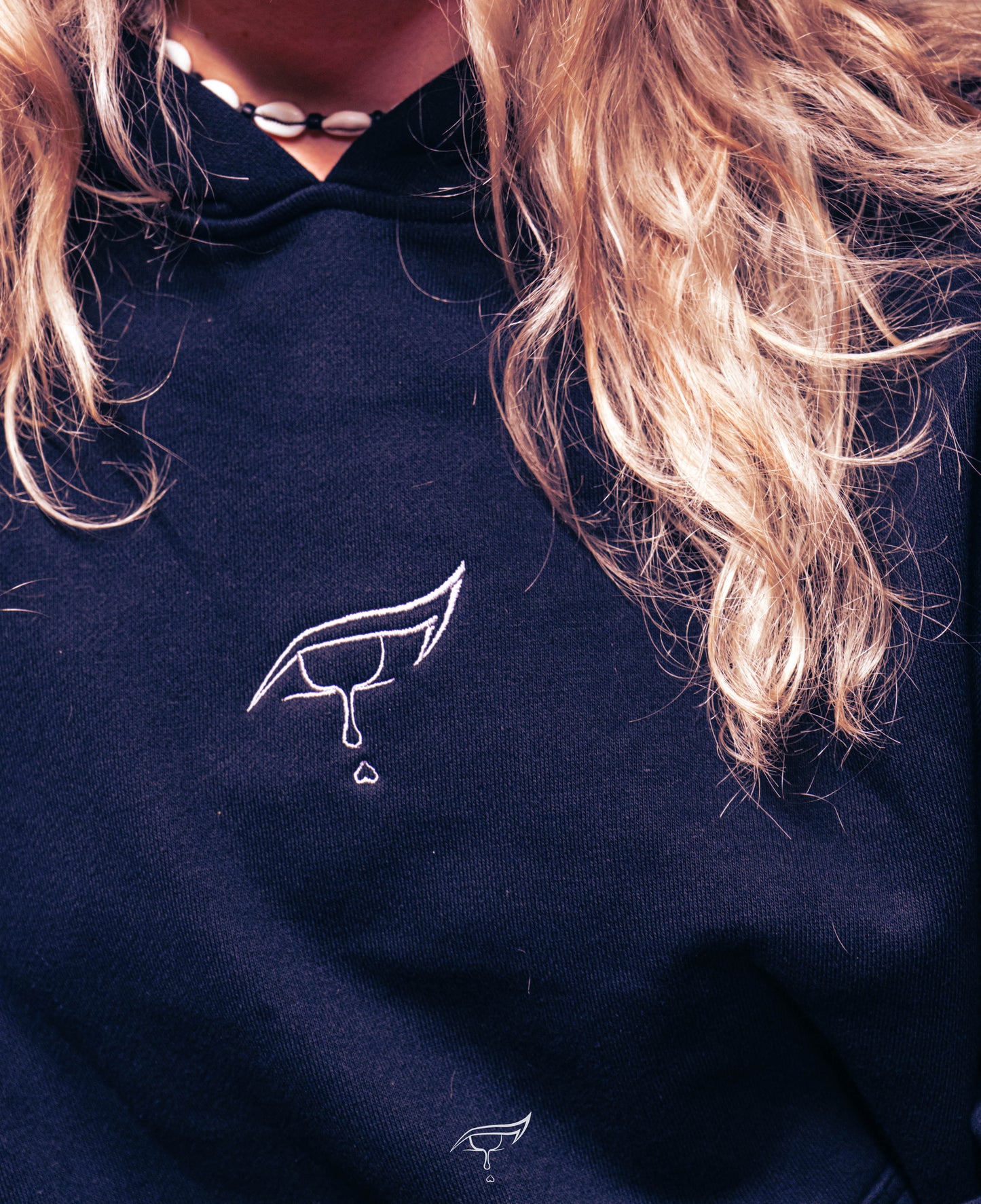 "SPIKED" Oversized Embroided & Printed Hoodie LIMITED EDITION