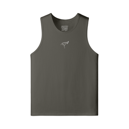 Tanktop Grey/White